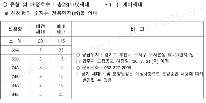 특별공급